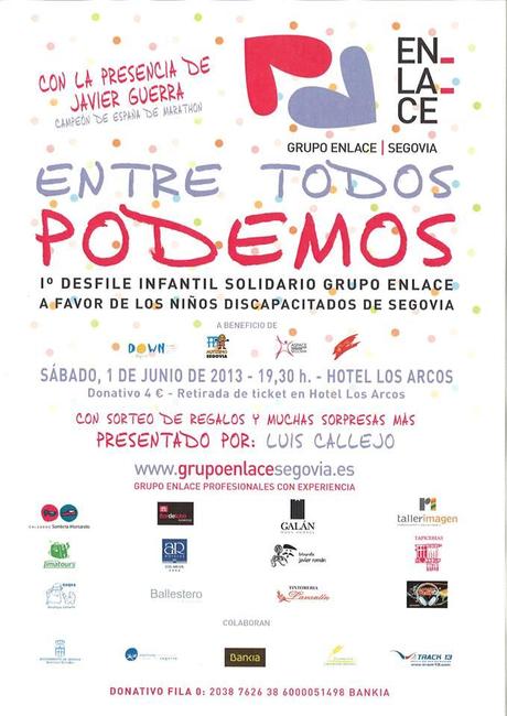 1º Desfile Infanil Solidario Grupo Enlace: Entre todos podemos