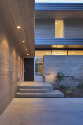 Crescent Beach, una Casa Minimalista de Mar