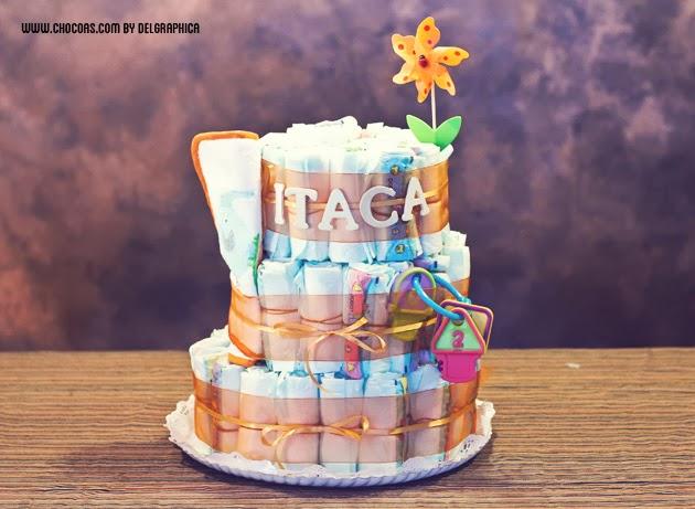 Ideas regalos para recién nacidos - Pastel de dodotis