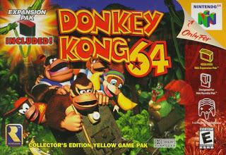 Donkey Kong 64 requería el uso obligatorio del Expansion Pack para prevenir de un fallo grave