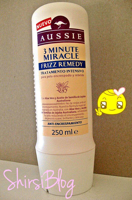 Aussie: Take the Heat y 3 Minute Miracle Frizz Remedy solución para cabellos rebeldes