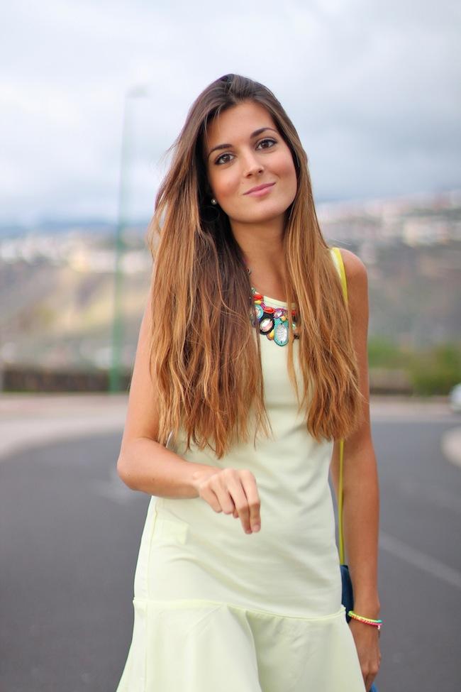 Denim blouse as jacket