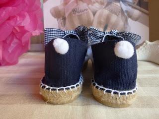 ALPARGATAS NIÑA LAZOS VICHY