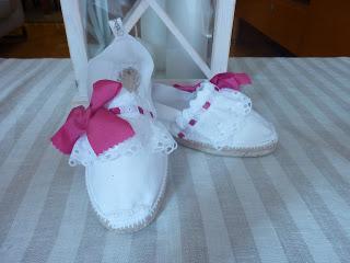 ALPARGATAS NIÑA LAZOS VICHY