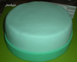 TORTA DECORADA CON FONDANT / pasta di zucchero