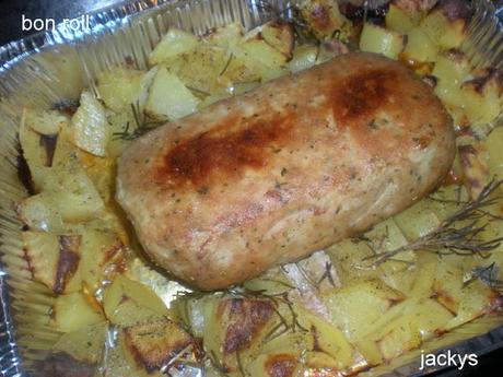 BON ROLL /carne rellena de pollo/