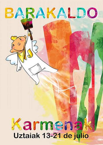 Cartel 8. Concurso Carteles de Fiestas de Barakaldo 2013