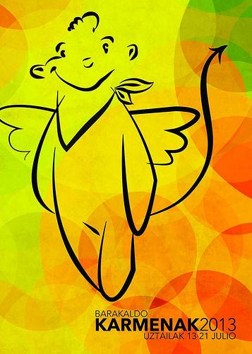 Cartel 17. Concurso Carteles de Fiestas de Barakaldo 2013