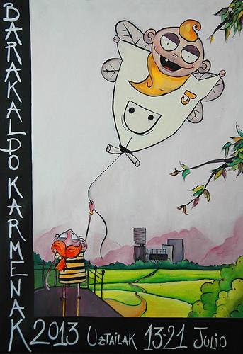 Cartel 20. Concurso Carteles de Fiestas de Barakaldo 2013