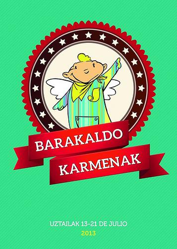 Cartel 12. Concurso Carteles de Fiestas de Barakaldo 2013