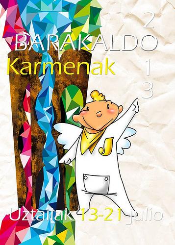 Cartel 6. Concurso Carteles de Fiestas de Barakaldo 2013