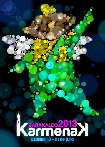 Cartel 24. Concurso Carteles de Fiestas de Barakaldo 2013