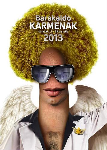 Cartel 25. Concurso Carteles de Fiestas de Barakaldo 2013