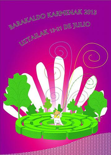 Cartel 23. Concurso Carteles de Fiestas de Barakaldo 2013