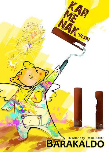 Cartel 13. Concurso Carteles de Fiestas de Barakaldo 2013