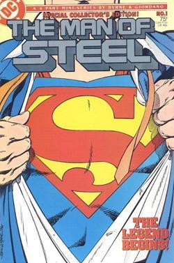 Man of Steel cover John Byrne