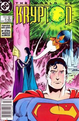 Mundo de Krypton Byrne Mignola cover #4