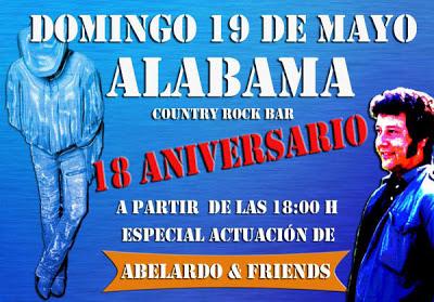 18th Aniversario Pub Alabama - Abelardo & Friends - 19/05/2013