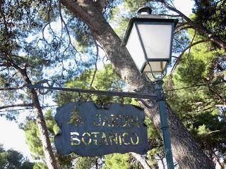 Entrada al Jardín Botánico de Zaragoza