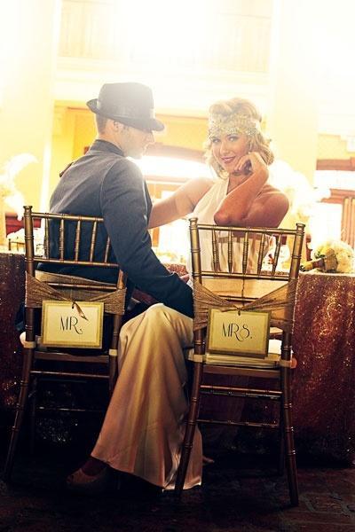 My Wedding Inspiration:  'El Gran Gatsby' y llena de glamour-vintage tu boda