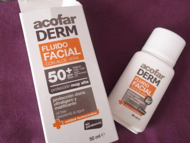 CREMA FACIAL ACOFAR DERM SPF 50 MATE