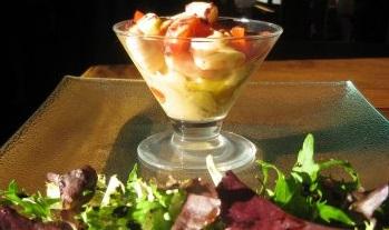 Ensalada de Langostinos:  !Del mar a la mesa!