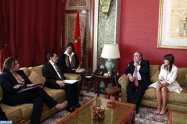 El Otmani se entrevista con una delegación parlamentaria chilena