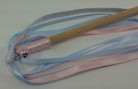 wedding wand rosa y azul bebe