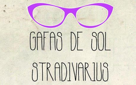 GAFAS DE SOL STRADIVARIUS PRIMAVERA VERANO 2013 portada