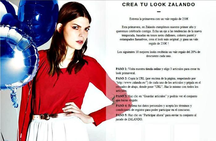 Concurso primer aniversario Zalando