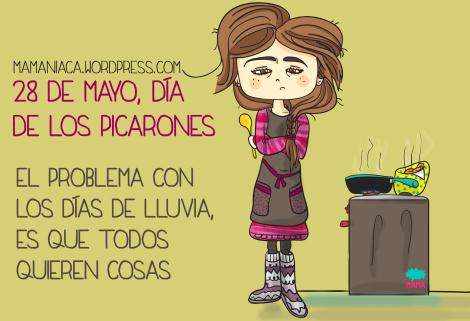 mani y picarones