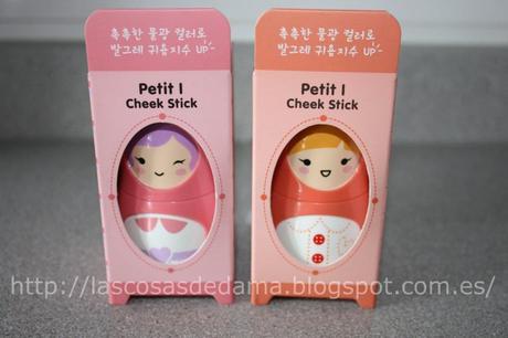 Cosmética asiática (VII): The Face Shop LOVELY MEEX PETIT I CHEEK STICK