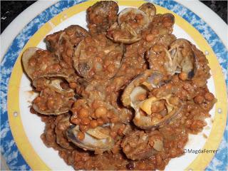 Lentejas con almejas