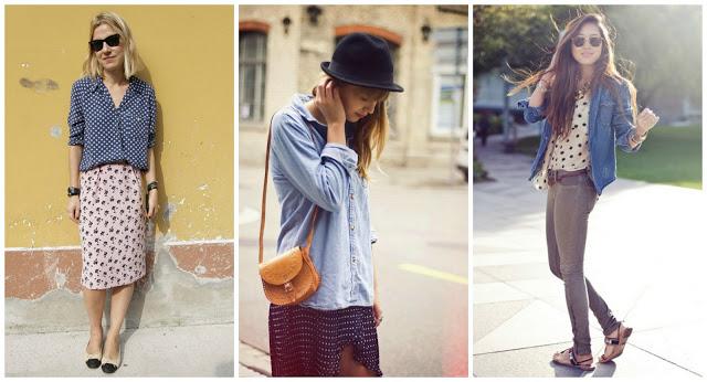 TRENDS ♡ Streetstyle polka dot