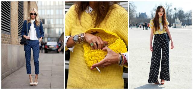 TRENDS ♡ Streetstyle polka dot