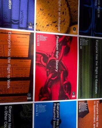 Carteles de La Declaración Universal de Derechos Humanos