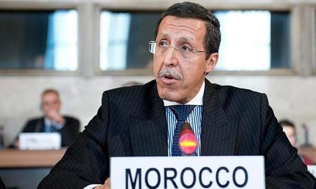 Omar Hilale, embajador representante permanente de Marruecos en la ONU-Ginebra