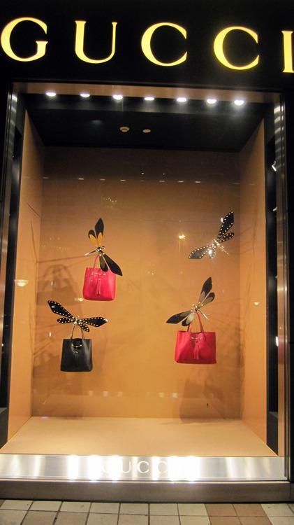 Escaparate de Gucci Escaparate de Gucci