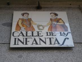 Calle de las Infantas en Madrid