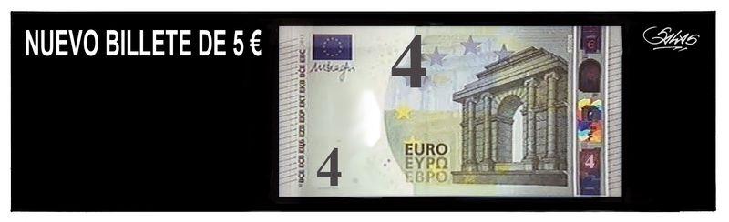 BILLETE DE 5 EUROS - copia