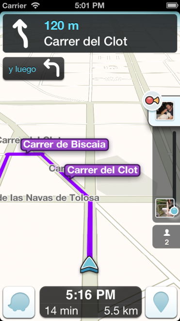 Waze se actualiza a la versión 3.7 con navegación directa a los eventos de Facebook