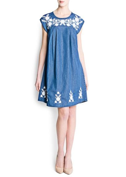 Denim dress