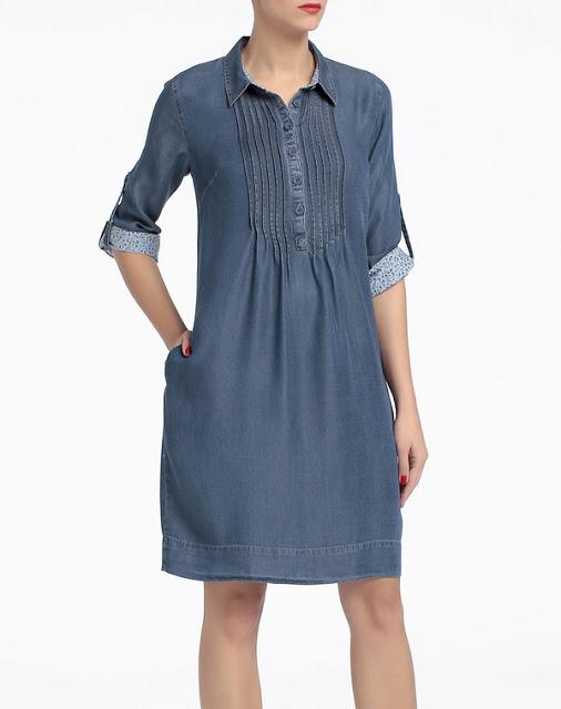 Denim dress