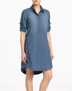 Denim dress