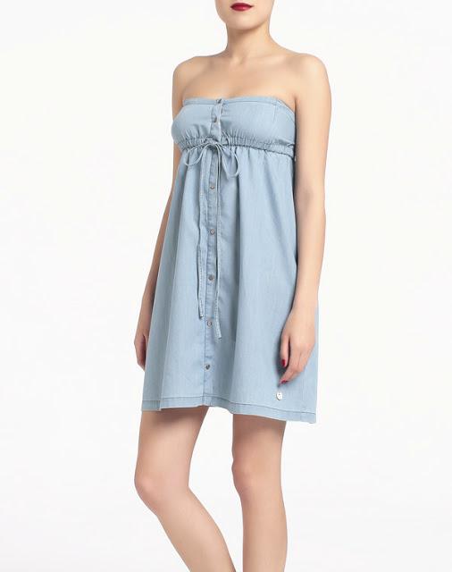 Denim dress