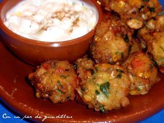 Pakoras de verduras