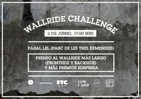 Cartel del Barcelona Wallride Challenge