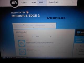 La página de Mirror's Edge 2 aparece en la de EA