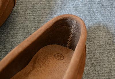 Review Mocasines Manolito color Teja.