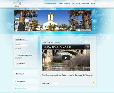Descubre la web del Portal de Reservas de la Comarca de Almadén